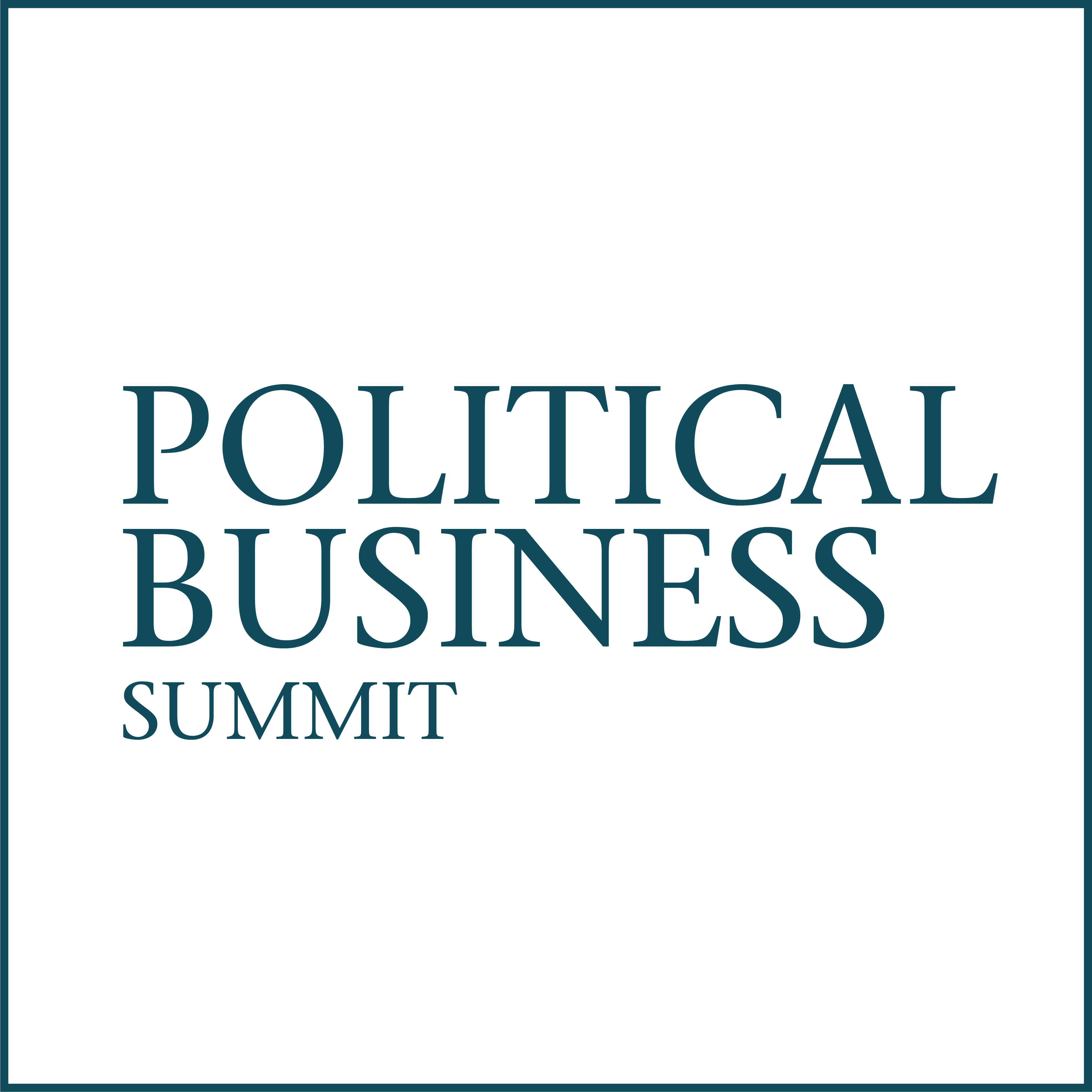 Political Business Summit May 23, 2024 Washington, DC